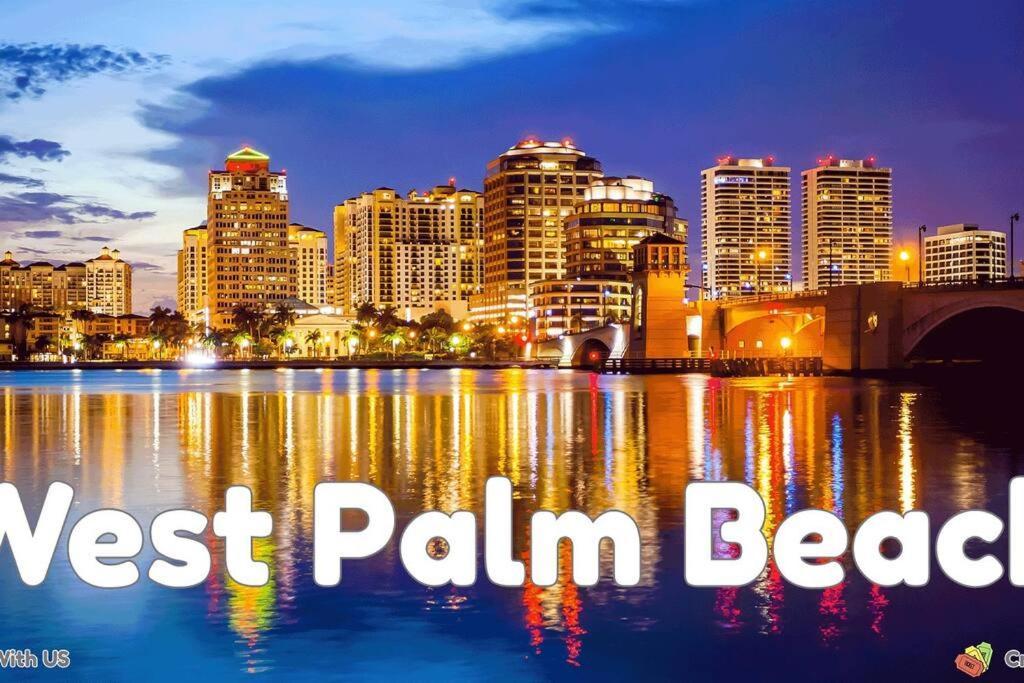 Luxe & Cozy 3Beds,2Rooms,Ev Gym Near Beaches&Downtown Wpb Уест Палм Бийч Екстериор снимка
